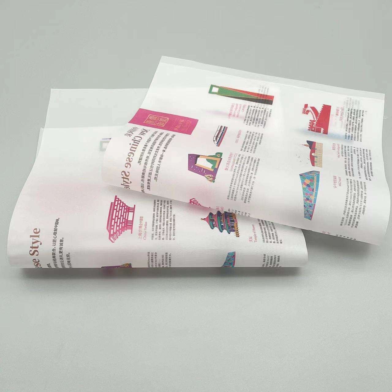 Low MOQ Colored Vellum Paper | Translucent, Transparent Tracing Paper for Printing, Drawing & Crafting