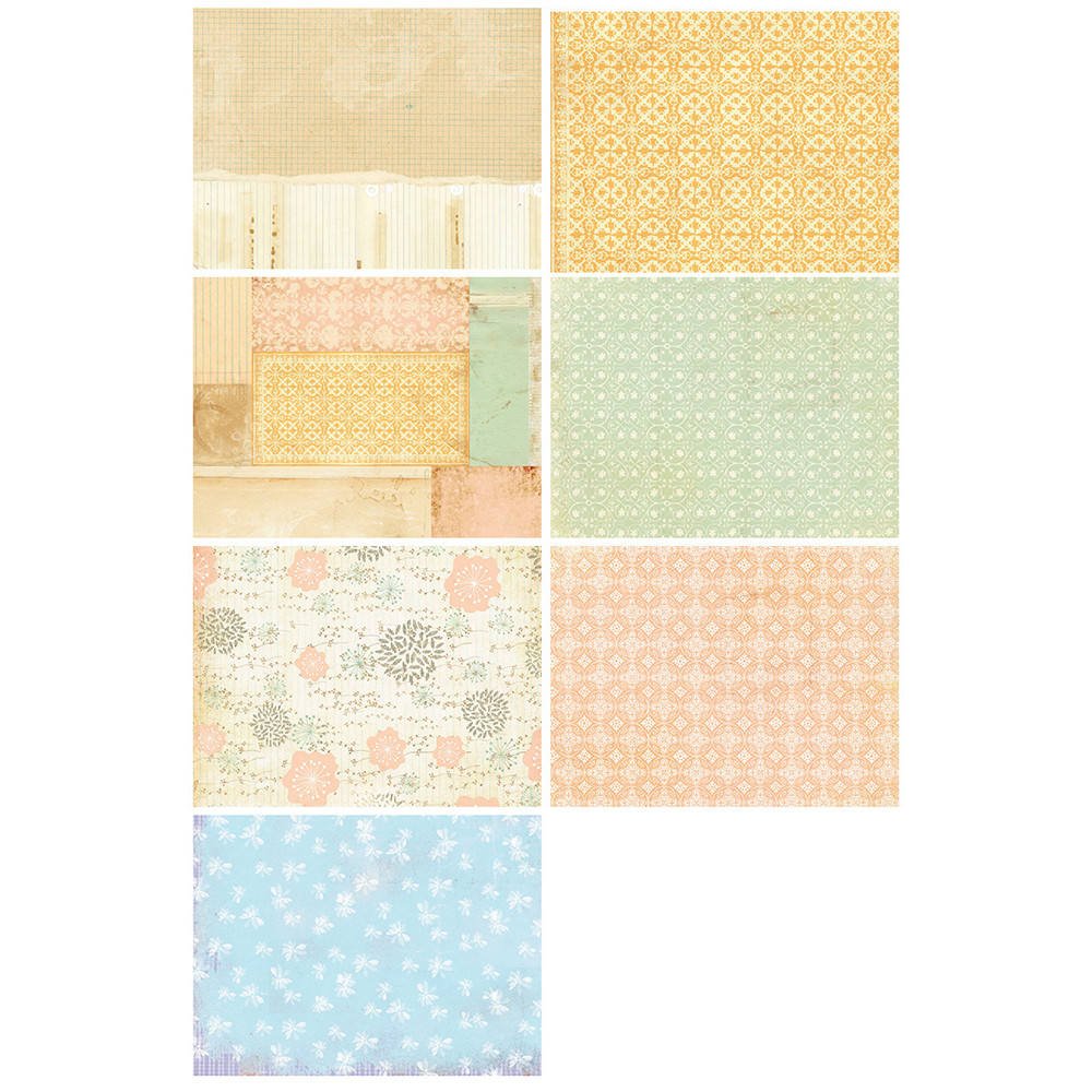 Wholesale Custom Retro Background Craft Paper Folding Paper Card Making Scrapbook Paper Craft