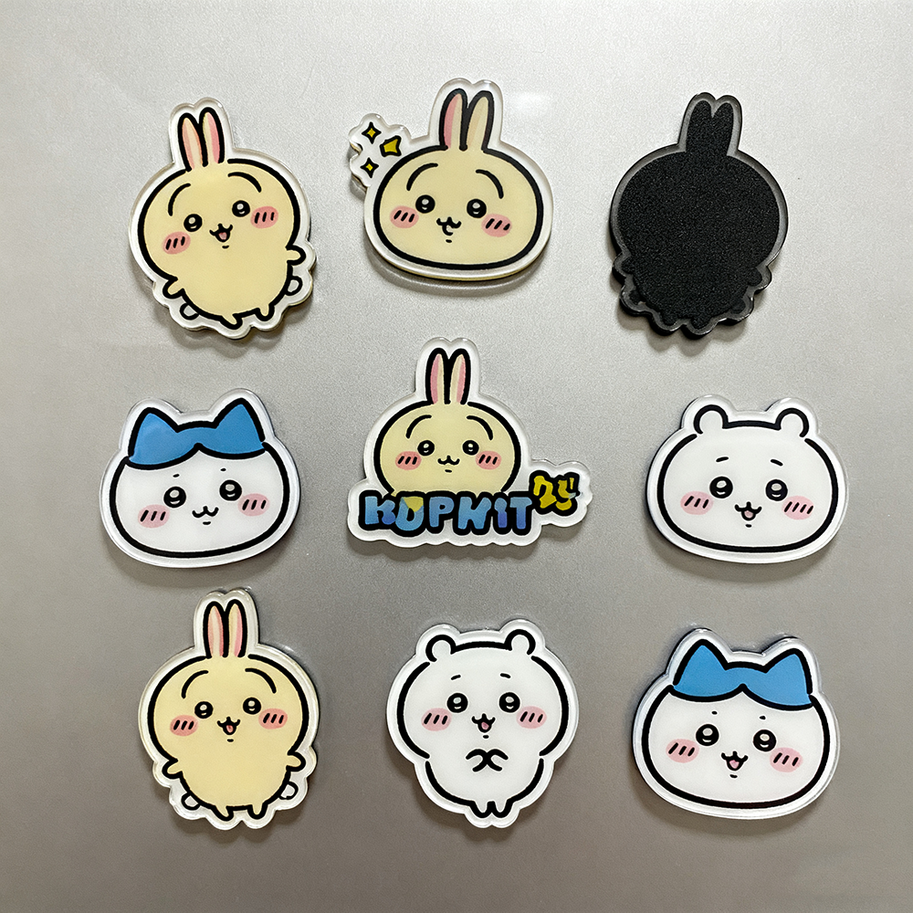 Hot Selling High Quality Acrylic Refrigerator Magnets Stickers for Home Office Decoration