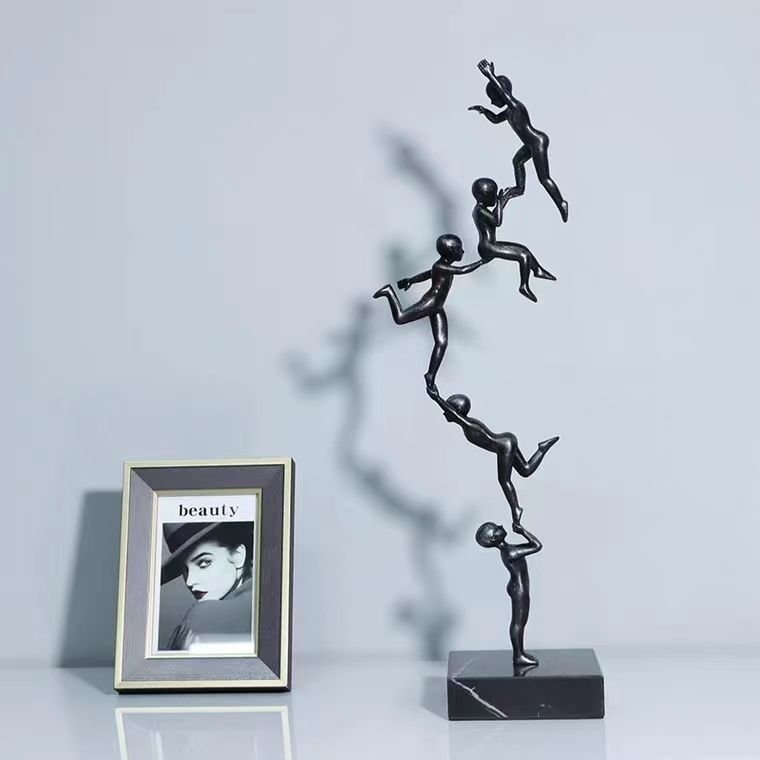 French Country Mediterranean Morocco Artifacts Home Decor Metal Living Room Office Small Angel Creative Ornaments