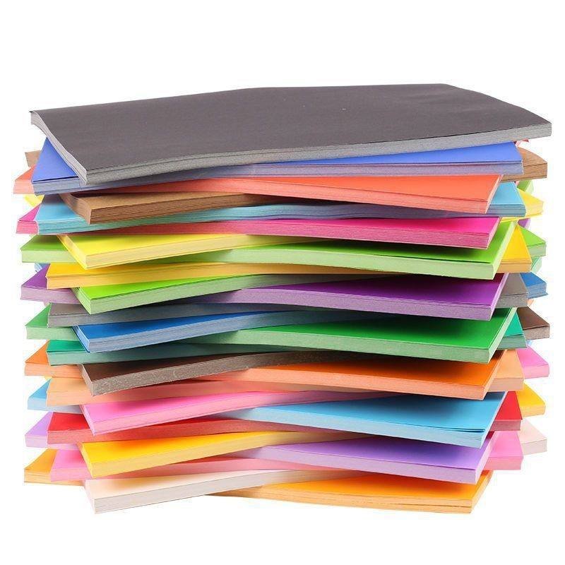 A4 Size 30sheets 300gsm Double Color Origami Paper Custom Size Square Colorful Paper for Diy Crafts Paper
