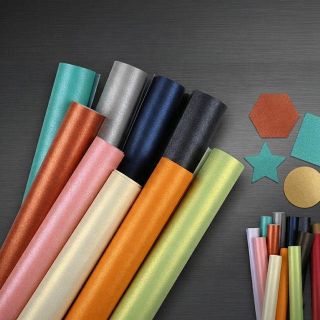 Wholesale Metallic Pearlescent Paper Cardstock Luxury Sparkling Fancy Paper for Crafting Greeting Cards and Luxury Bags