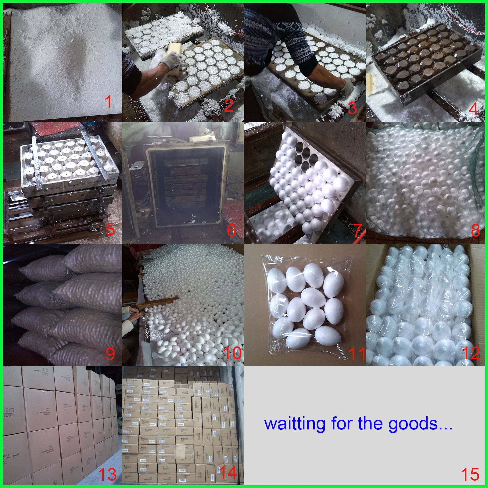 White Foam Halloween Pumpkins Wholesale High Quality Polystyrene Polyfoam DIY Craft Decorations Supply