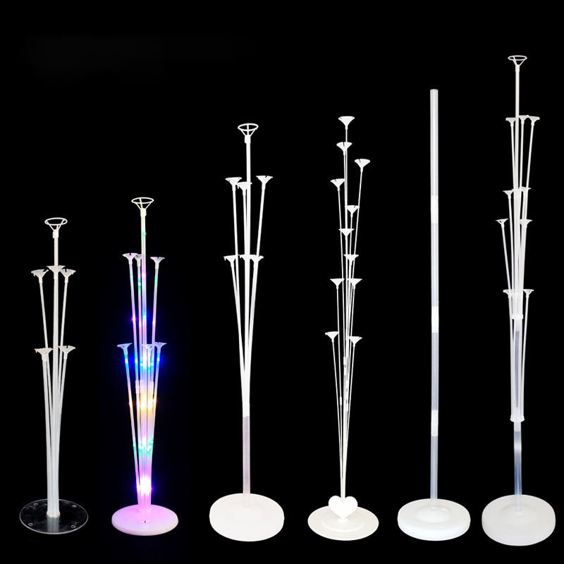 Adjustable Balloon Wedding Arch Floor Balloon Column Holder Stick Metal Backdrop Stands Party Supplies Balloon Stand Kit