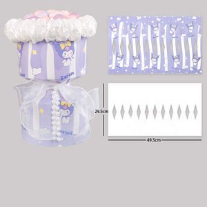 Handmade DIY Children's Day Gift Bouquets and Shaped Pieces Candy Gift Wrapping Paper for Kids' Festivities