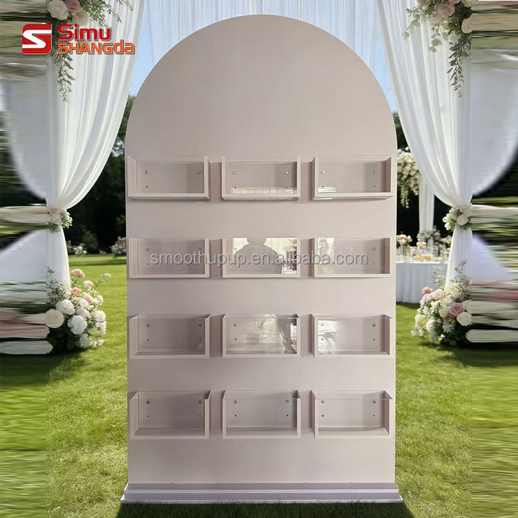 Birthday Party Decorations New Design Custom Wedding Supplies Arch Backdrop Snack Bar Candy Wall
