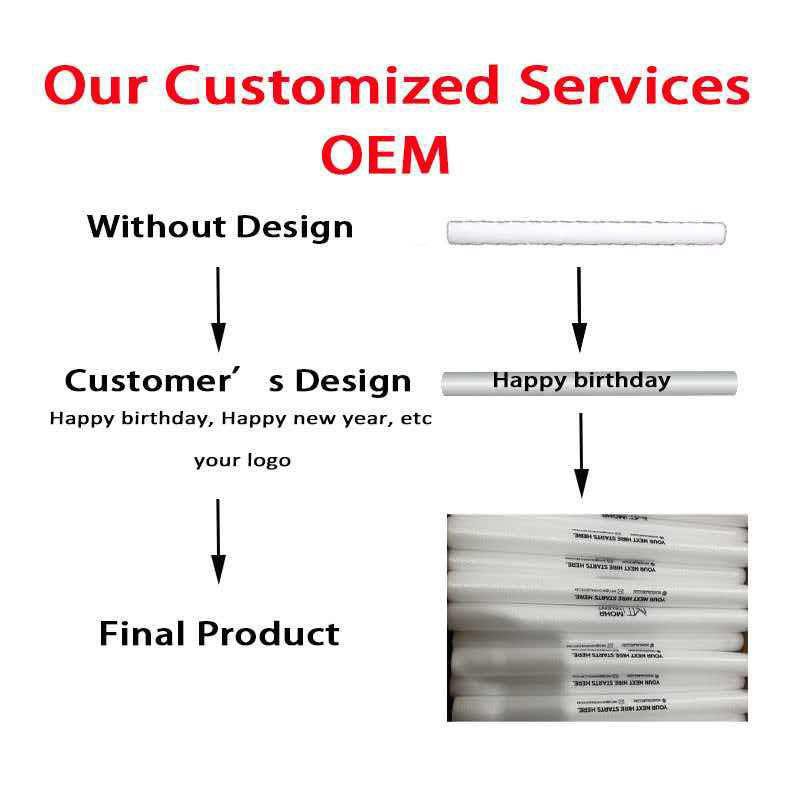 Led Light up Foam Sticks Glow in Dark Sticks with 3 Colors Flashing Baton Wands Party Supplies for Wedding Raves Concert