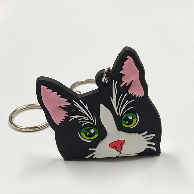 Custom Soft PVC Keychain Key Chain / Soft Rubber Keychains / Silicone Keyring