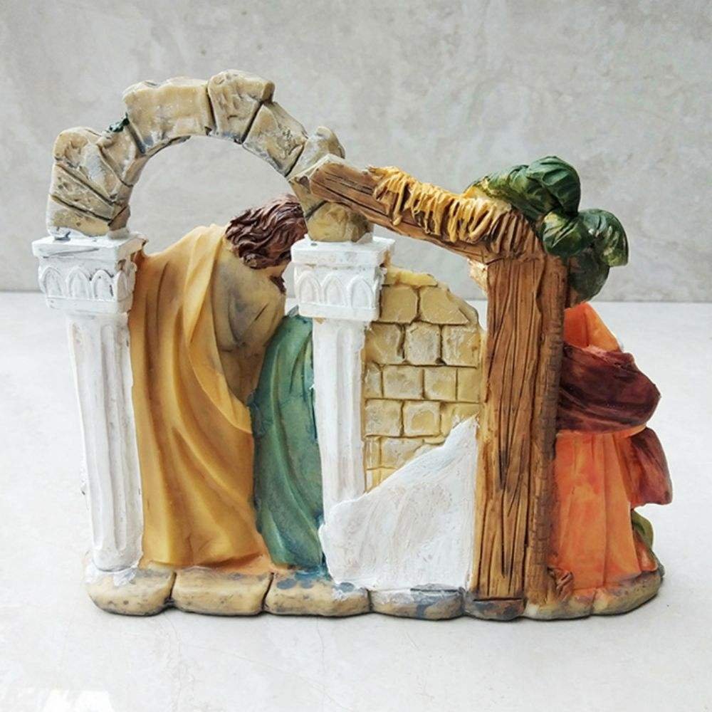 Creative Resin Crafts Jesus Craft Ornaments Religious Souvenirs Office Interior Tabletop Decorations