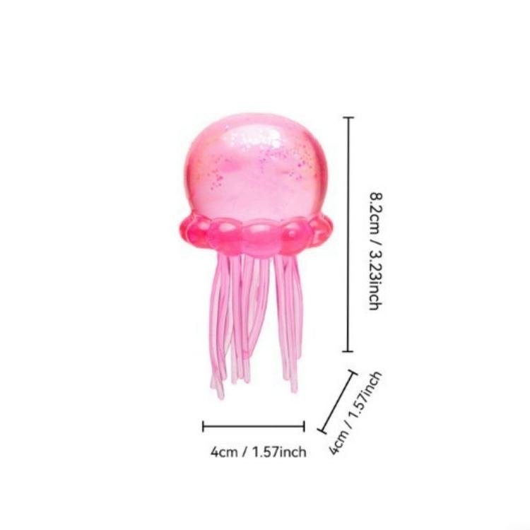 Schylling Needoh Nice Jellyfish Sensory Squeeze Squishy Toys Decompression Pinch Music Decompression Vent Toys Promotional Toy