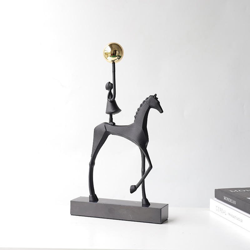 Popular Creative Art Design Shooting Props Crafts Children Gifts Metal Other Home Decoration Crafts