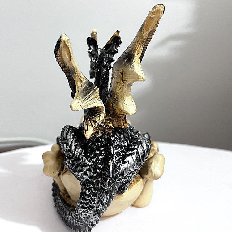 Supply of Cross-border Creative Modern Minimalist Dragon Tooth Boat Home Office Storage Sculpture Resin Ornaments Handicrafts
