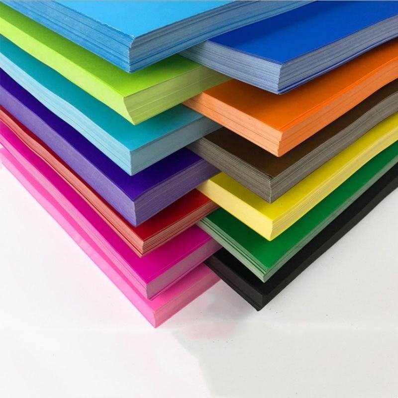 A4 Size 30sheets 300gsm Double Color Origami Paper Custom Size Square Colorful Paper for Diy Crafts Paper