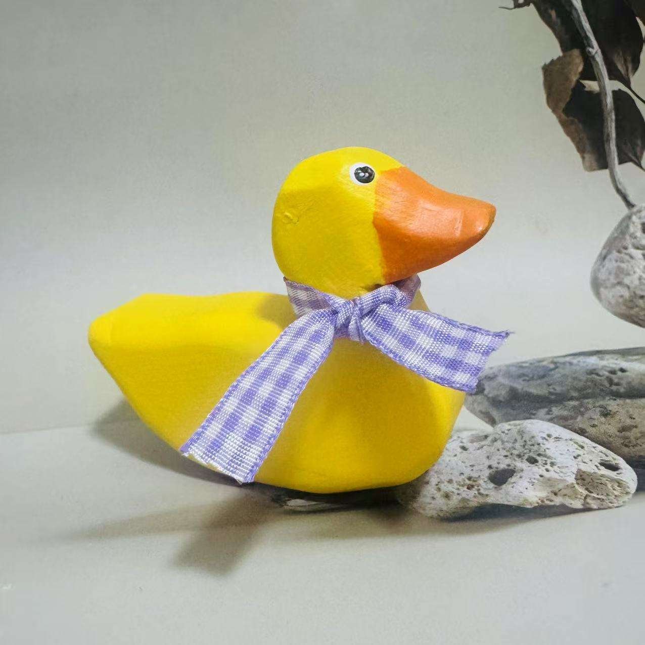 Cute Creative Animal-Themed Desktop Ornaments Handmade Solid Wood Cultural Handicraft