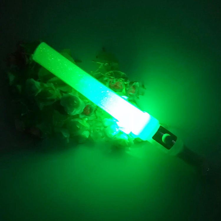 Factory Wholesale Hot Sell logo Customized Party Supplies Short Stick Flashing Hand Stick Concert Supporting Props