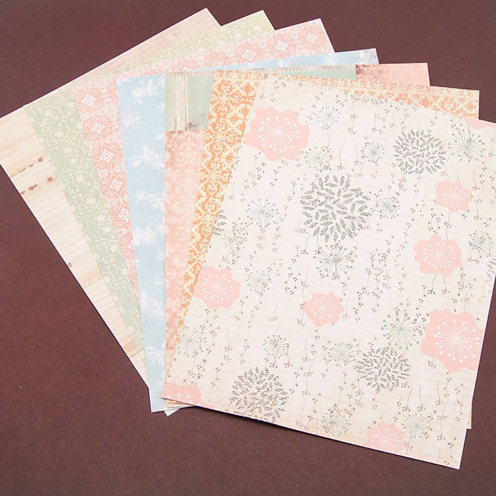 Wholesale Custom Retro Background Craft Paper Folding Paper Card Making Scrapbook Paper Craft
