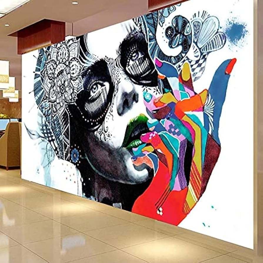 Shopping Mall Removable Vinyl Wall and Floor Decor Sticker Design for Commercial Advertising