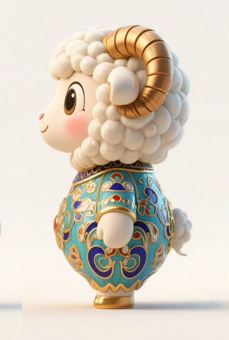 Intangible Cultural Heritage Creative Product Cloisonne Goat