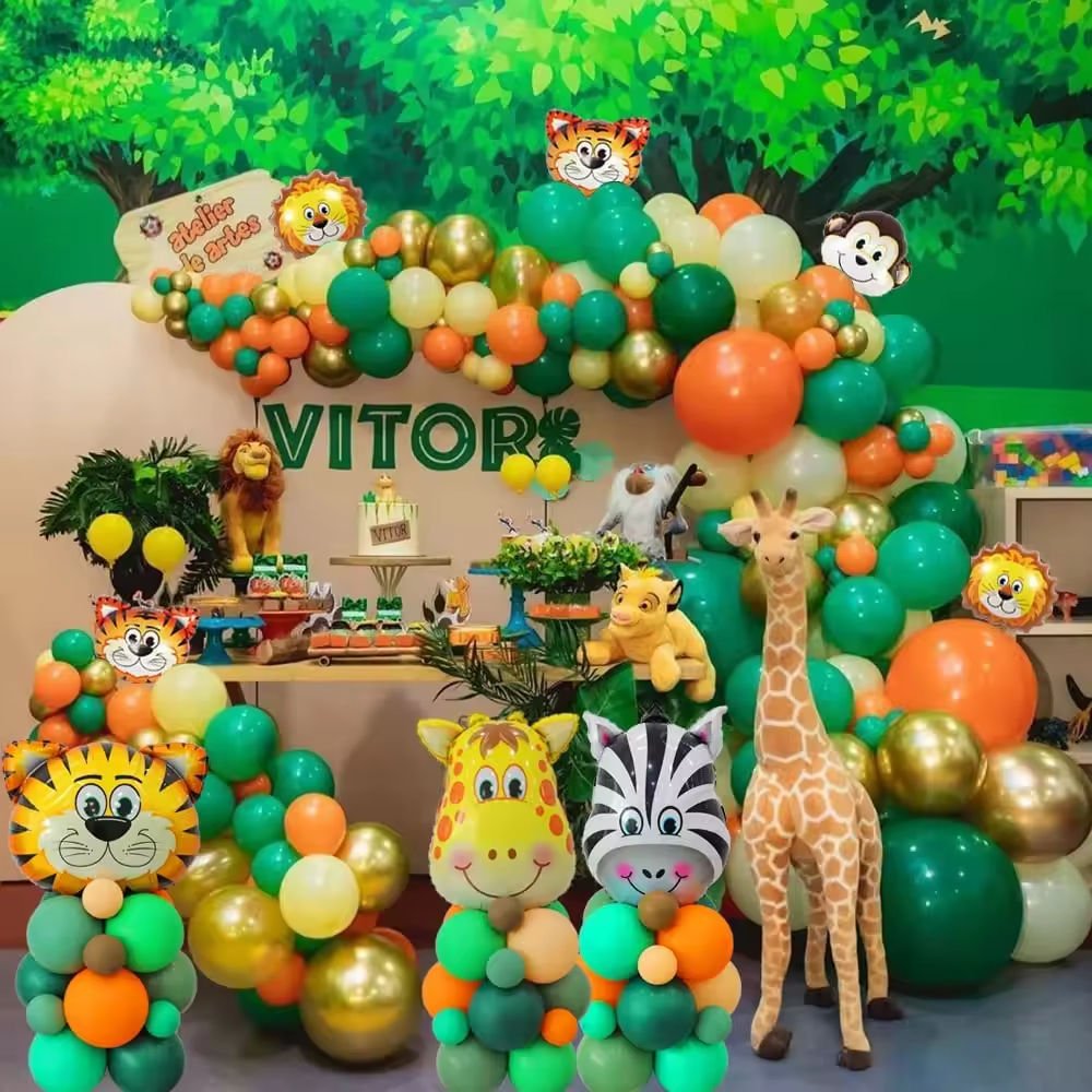 Happy Birthday Decoration Theme Set Balloon Party Decor Birthday Balloons Party Decorations for Kids