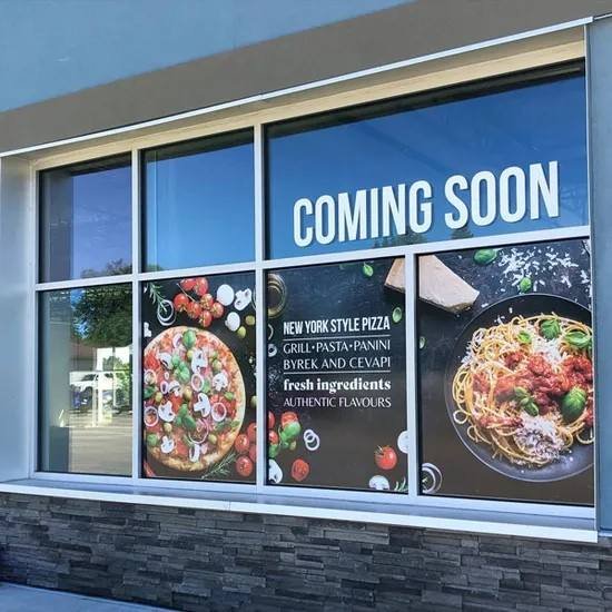 Digital Printing Vinyl Window Stickers for Storefront Advertising and Food Business Decoration