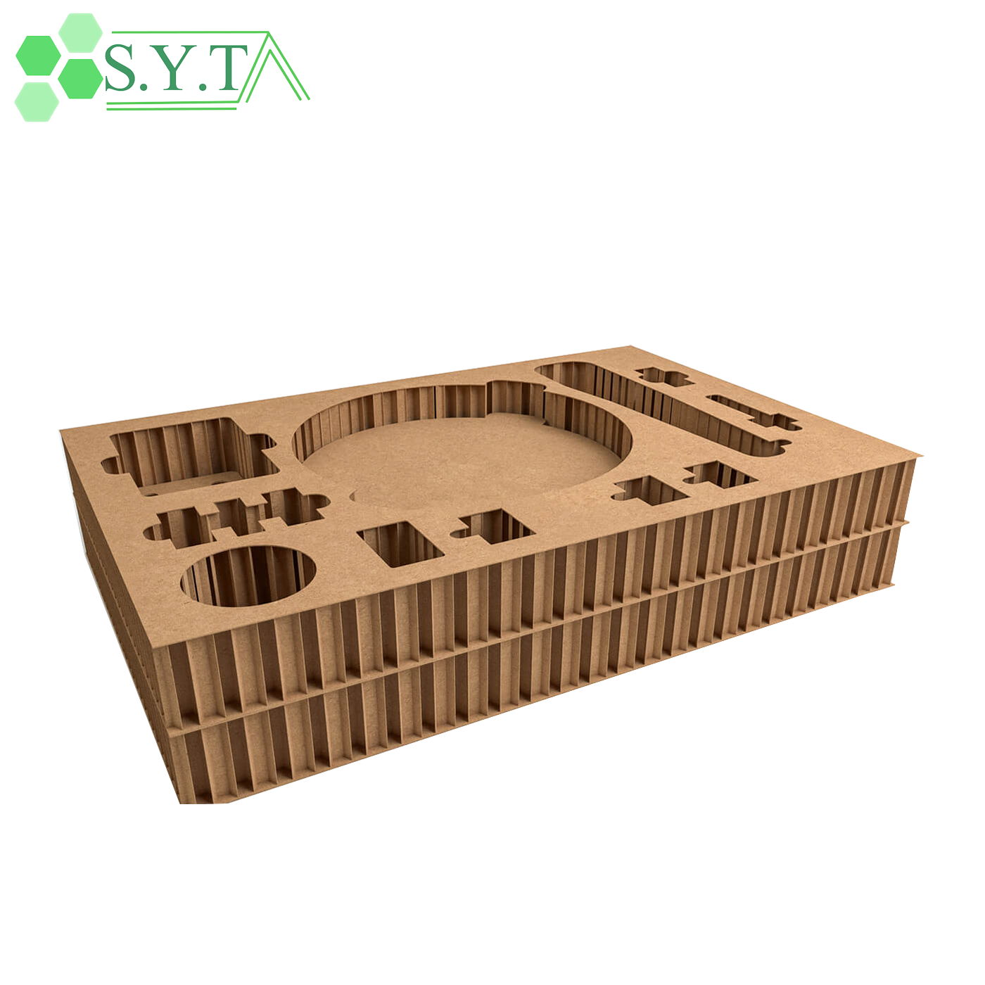 100% Recyclable Craft Paper Honeycomb Paper Cardboard for Display Gift Wrapping Package