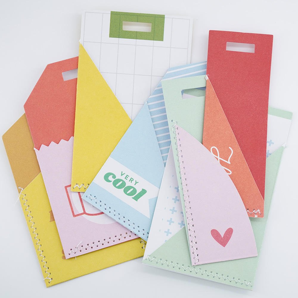 Custom DIY Colorful Die Cut Ephemera Paper With for Handmade Scrapbook Paper DIY Decorative Material Paper for Craft