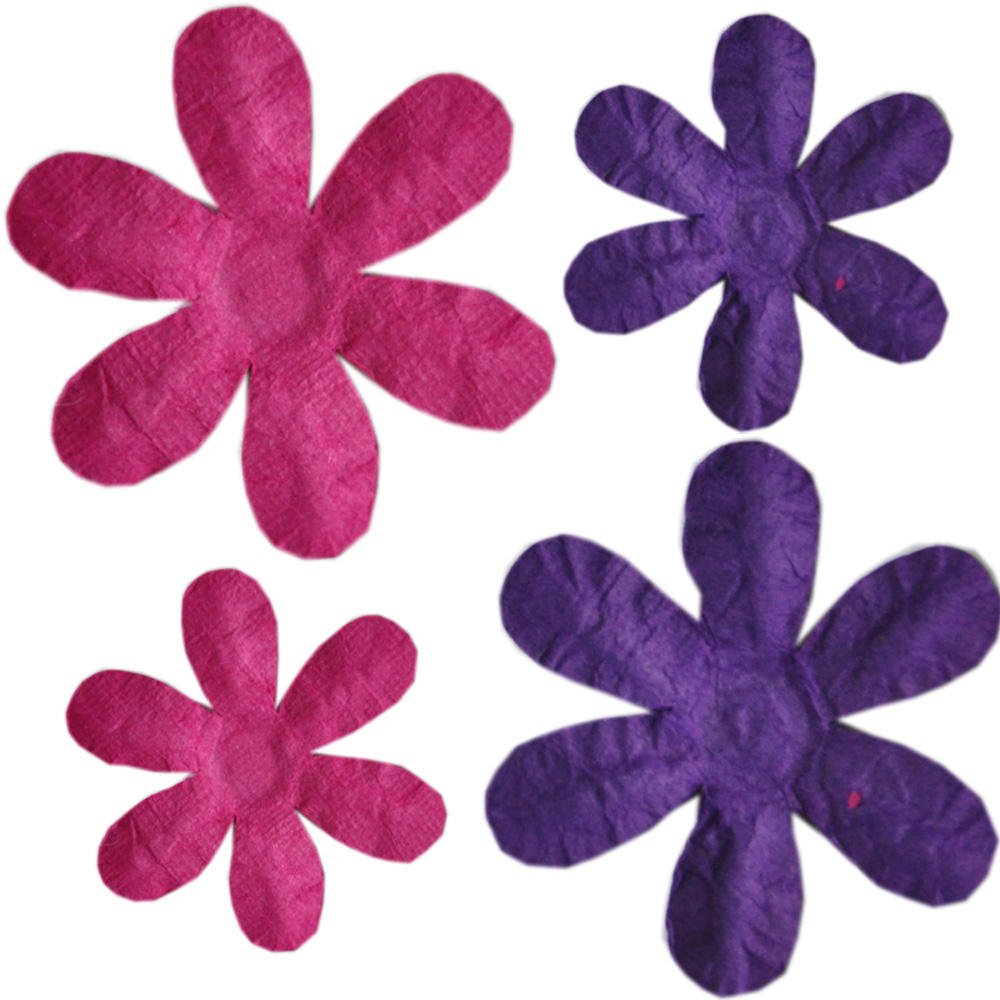 Colorful Scrapbooking Handmade Paper Flowers Wholesale , DIY Paper Flowers