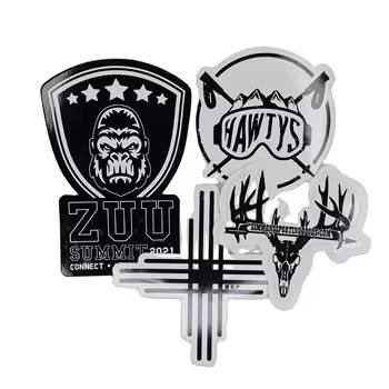 Durable Eco UV-Safe Vinyl Decorative Stickers Personalized Cartoon Style for Business Branding