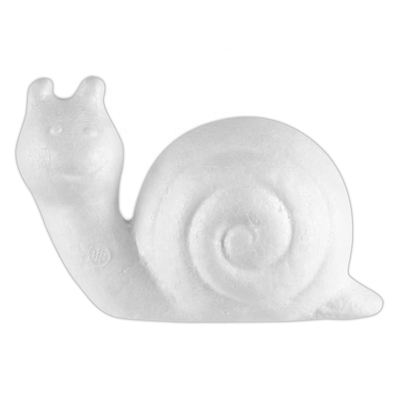 Expanded Polystyrene Resin Foam Crafts Styrofoam Craft Elephant Shape Polyfoam Animals for Children Diy