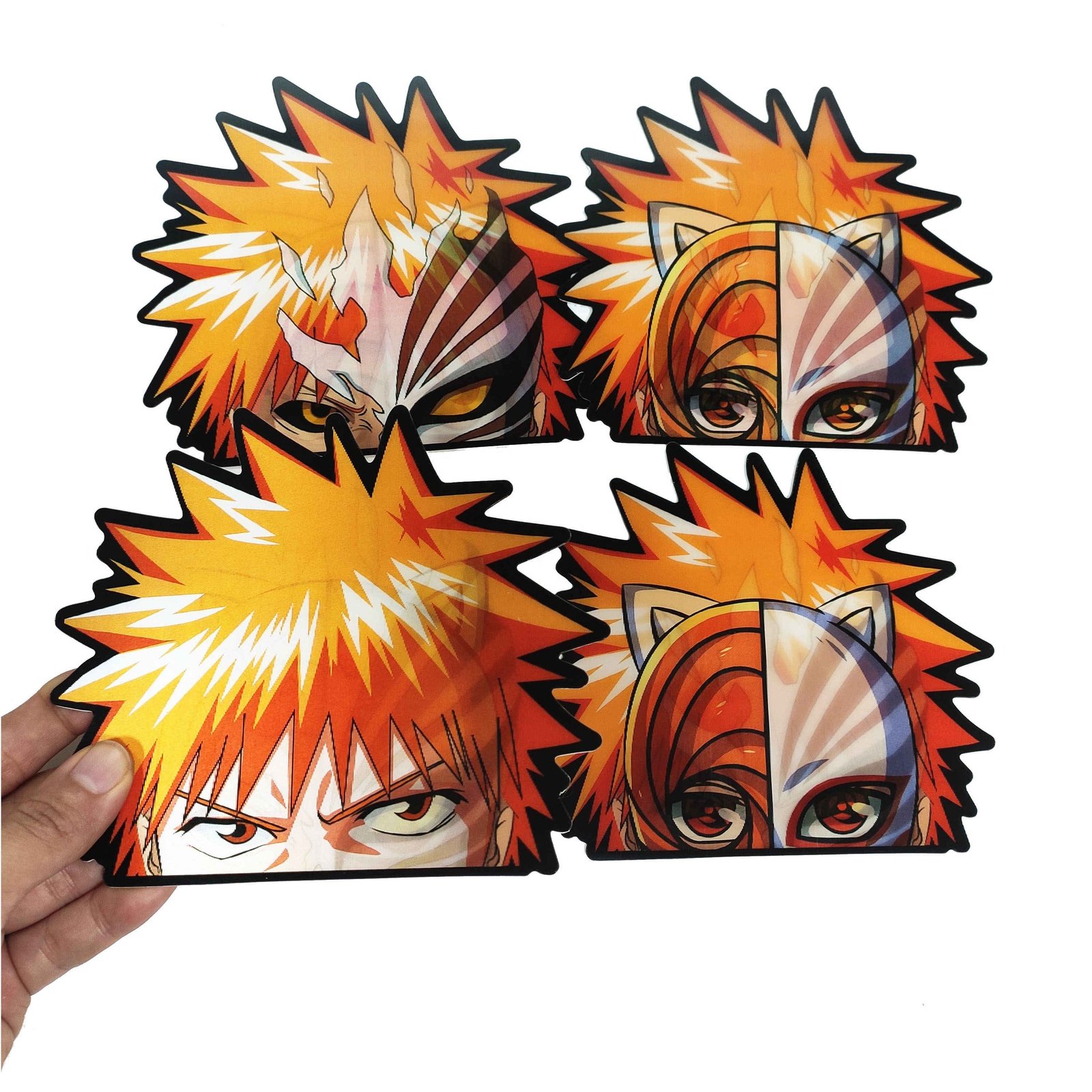 900 Designs Wholesale 3D Motion Stickers Anime DBZED 3D Flip Waterproof Decals Home Decor Gift