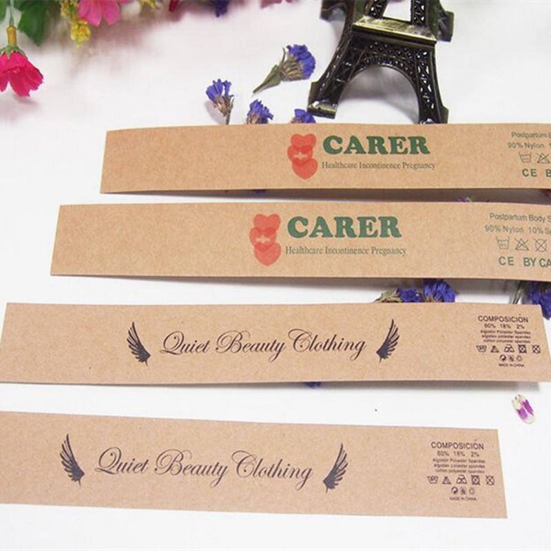 High Quality Custom Printed Card Greeting Paper Banners for Food & Cake Packaging Craft Paper with Coating