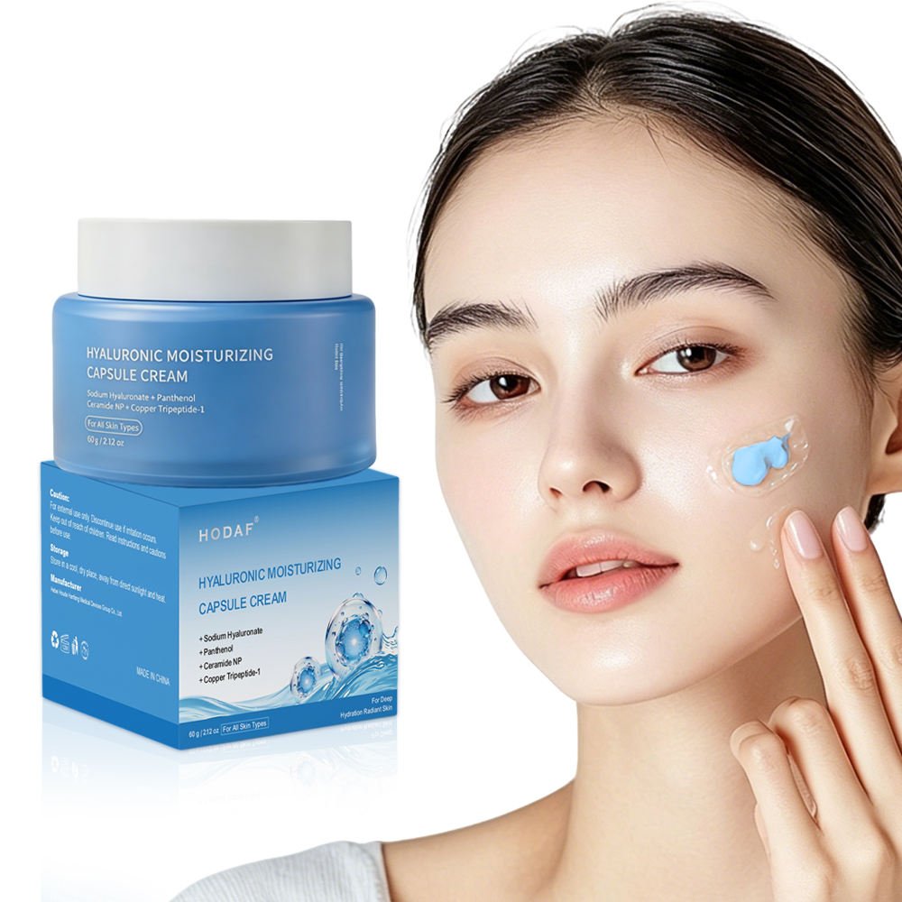 Premium Capsule Face Cream Gift Set Elegant Packaging for Holiday Beauty Gifting