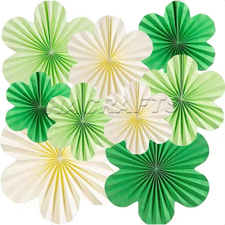 Factory Supplied Paper Flowers Decorations for Wall Paper Fans Classroom Decoration Paper Floral Backdrop Decoration
