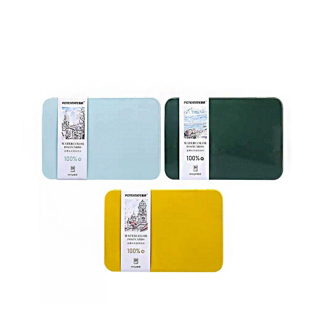 Meihui Art 140lb/300gsm Blank Postcards Watercolor Paper Cards for Painting DIY Mailing Invitations Greeting Cards