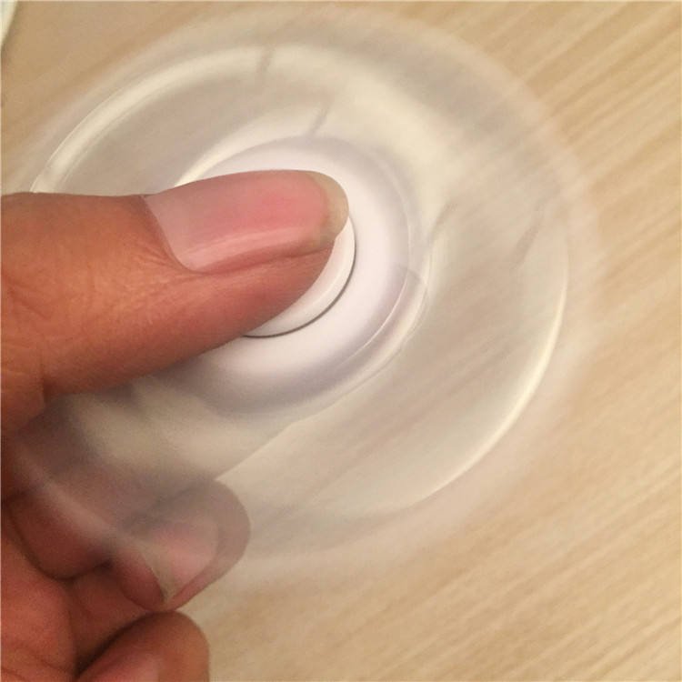 Creative Decompression Fidget Spinner Colorful Plastic Promotional Toy for Stress Ventilation