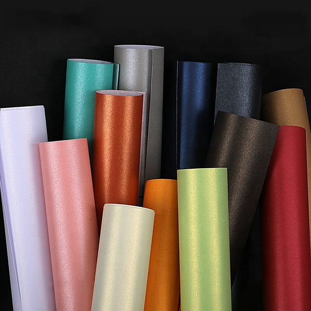 Wholesale Metallic Pearlescent Paper Cardstock Luxury Sparkling Fancy Paper for Crafting Greeting Cards and Luxury Bags