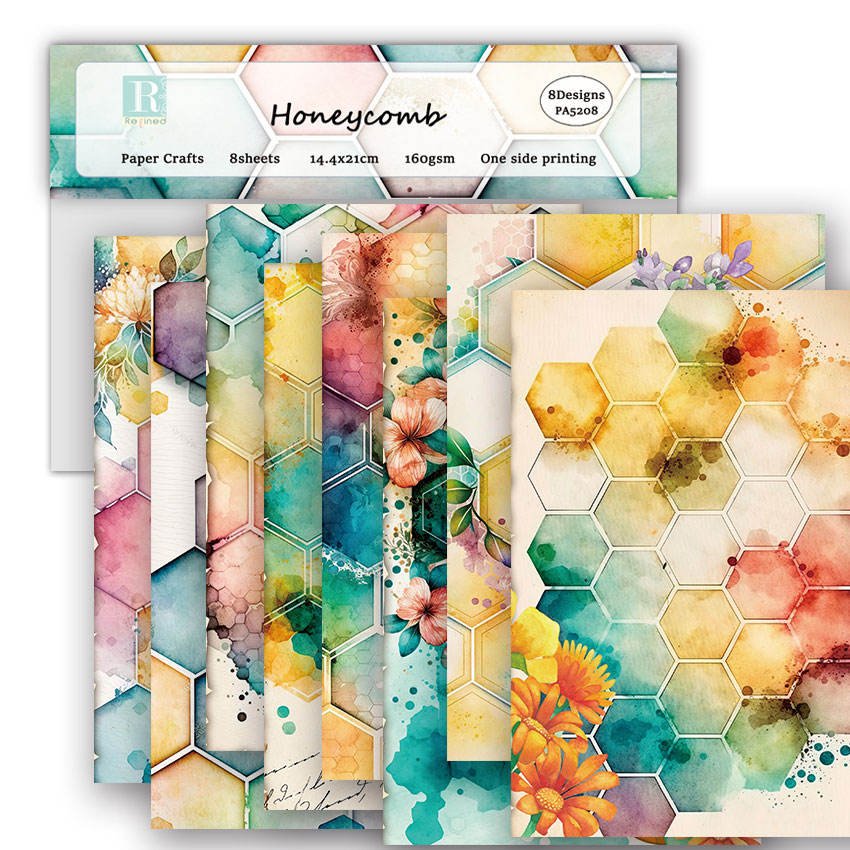 Paper Craft Junk Journal Scrapbooking Creative Cardmaking A5 Cardstock DIY Paper Material