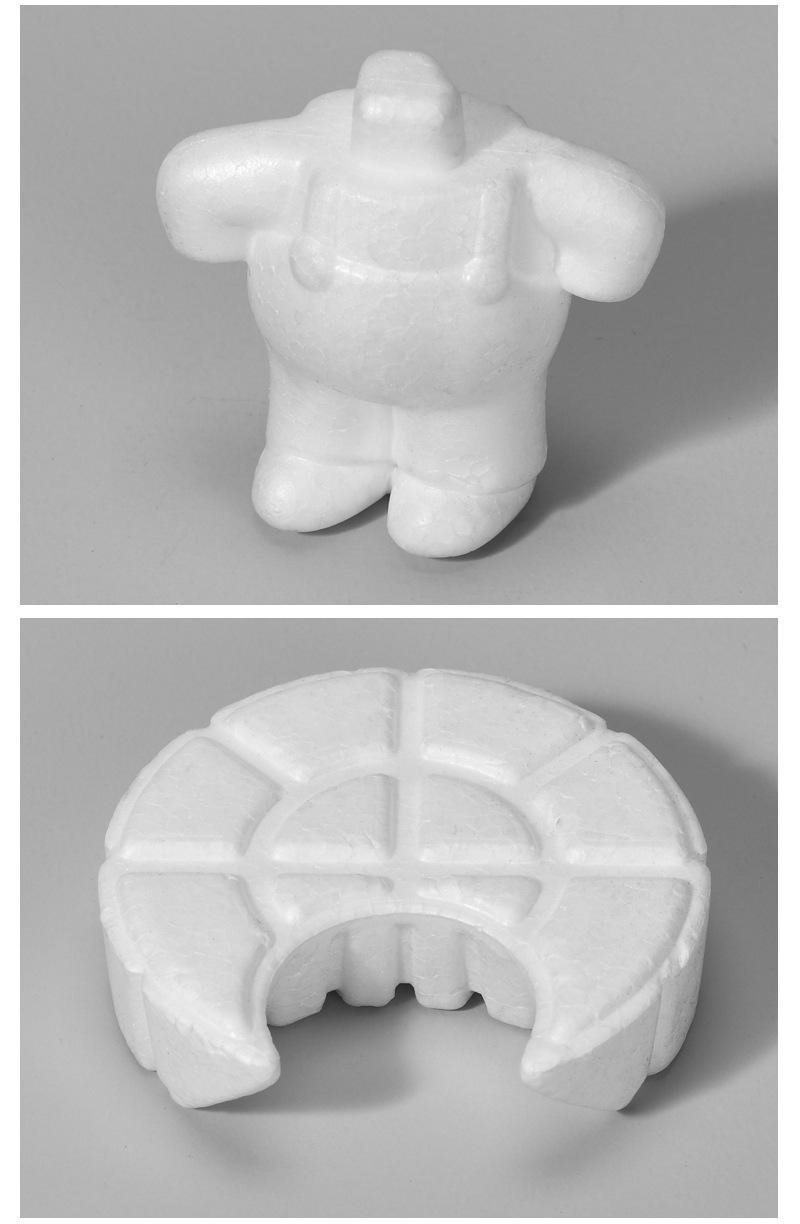 Small Batch Custom Foam Carving Modern Design Style Handicraft Cartoon EPS Foam Mold Formation Processing for Sale