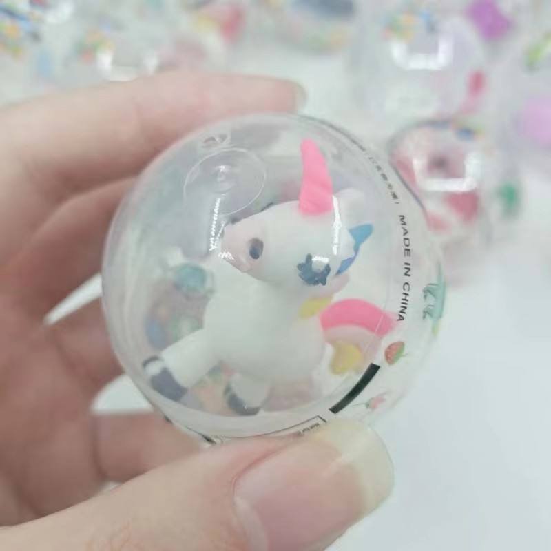 Mini 50mm PP Plastic Capsule Doll Ball Promotional Toy Cheap for Vending Machine