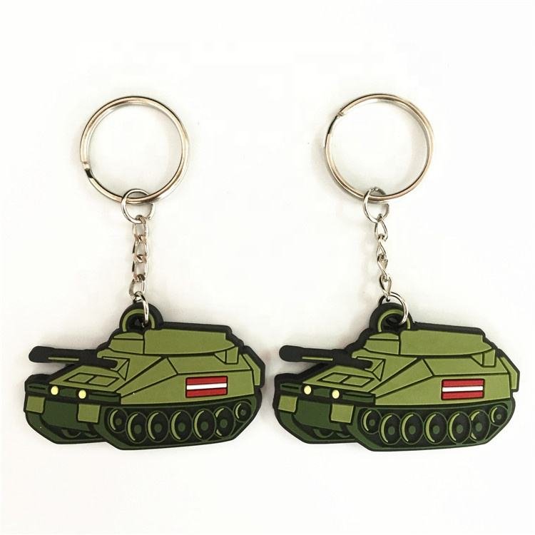 Promotional Gifts Custom Plastic Rubber Key Chain
