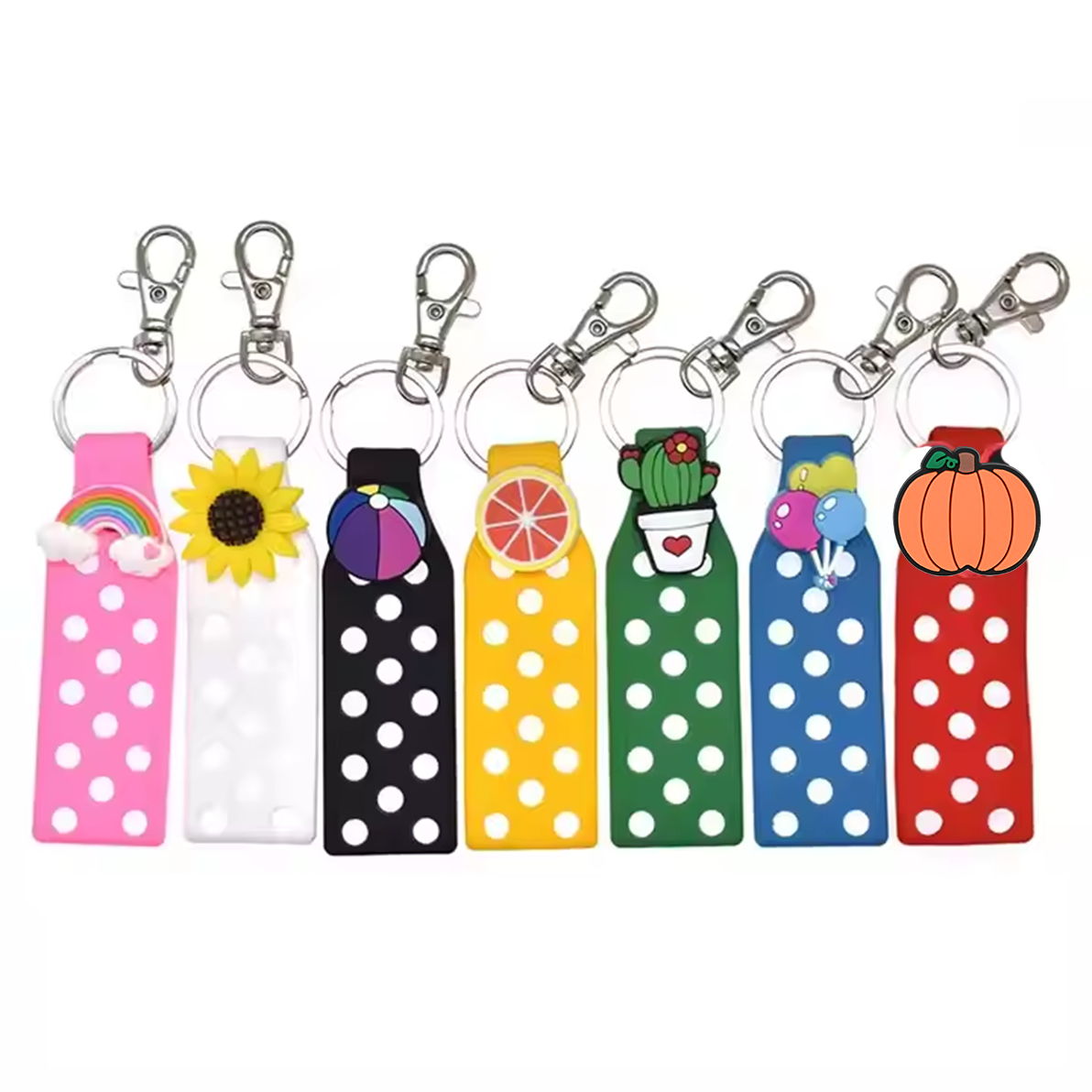 Wholesale Products Pvc Rubber Keychain Custom Logo Design Promotion Custom Rubber Soft Pvc Keychain