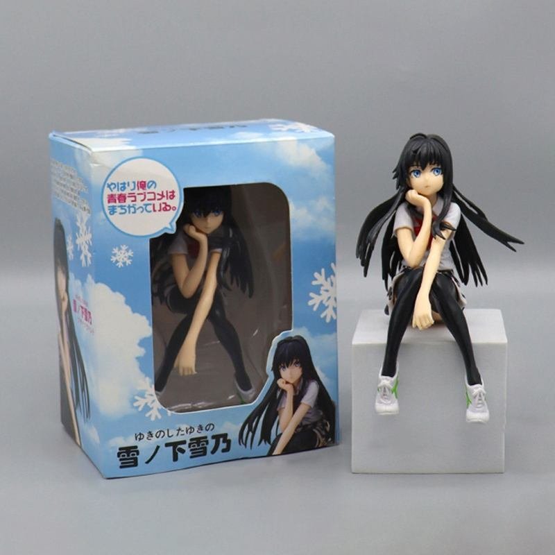 Promotional Gift Anime PVC Doll Girl Figure My Teen Yukino Yukinoshita Action Collectible Model Toy