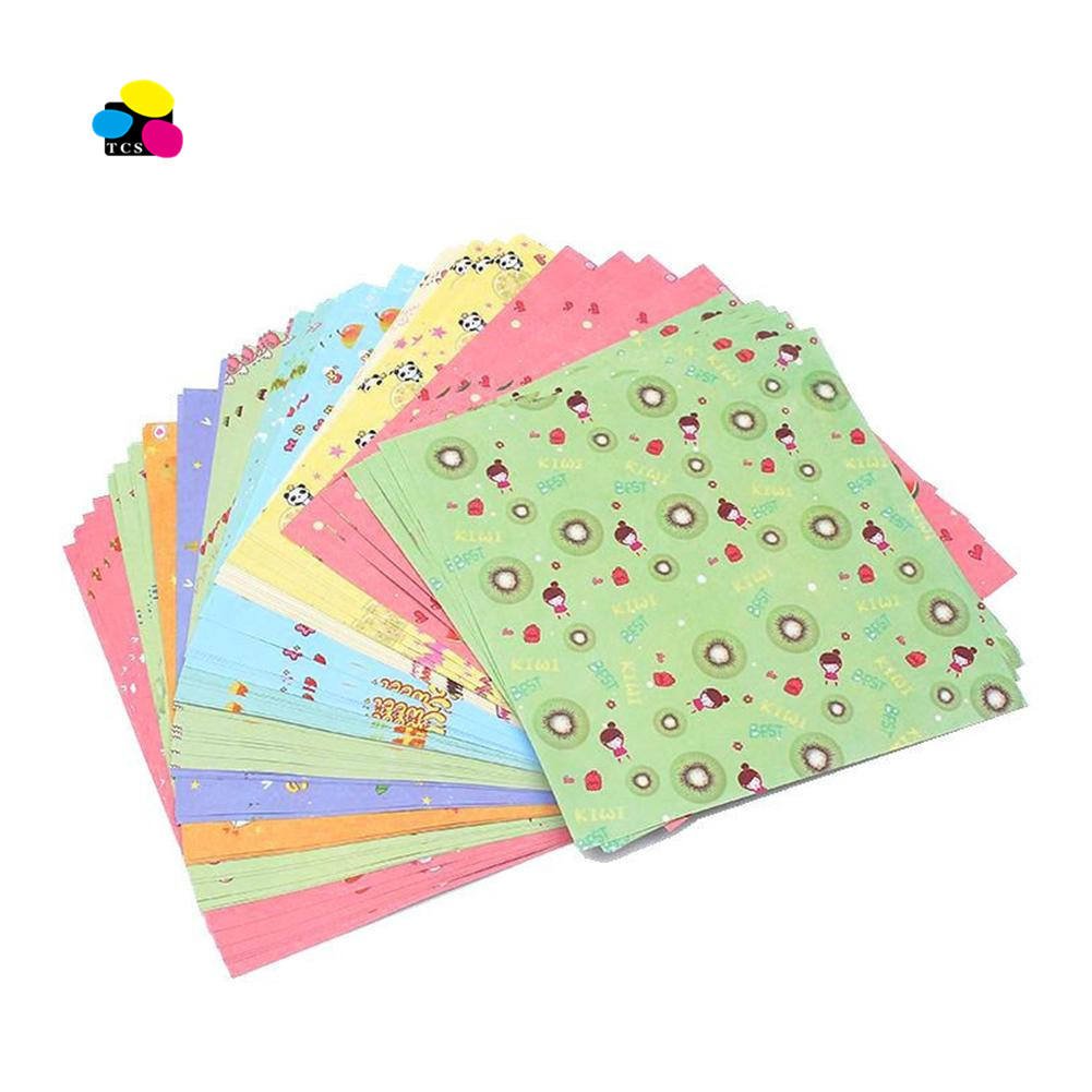 15cm Pattern Home Origami Paper Kids DIY Craft Paper Double Sided Creativity for Kids Origami New Year Xmas Gifts