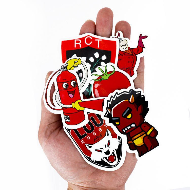 Custom Printing Waterproof Vinyl Decorative Stickers Die Cut Stickers Adhesive Pvc Label Sticker