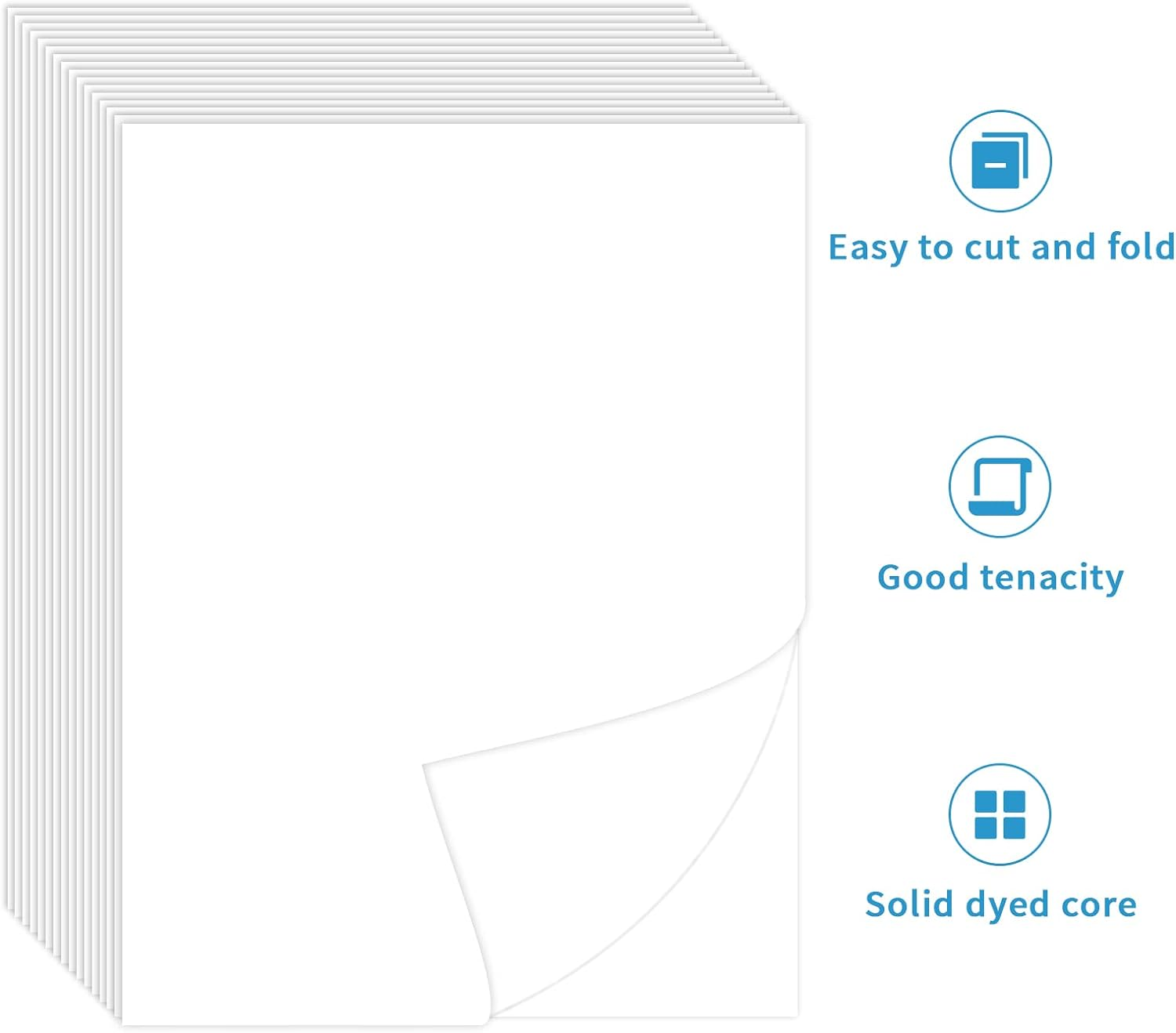 Wholesale Blank White Construction Drawing Craft Paper Sheet for Crafts DIY Cards