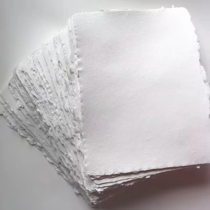 Custom Handmade Biodegradable Tag Pulp Plantable Seed Paper Recyclable Embossed Logo Business Cards Craft Paper Screen Printing