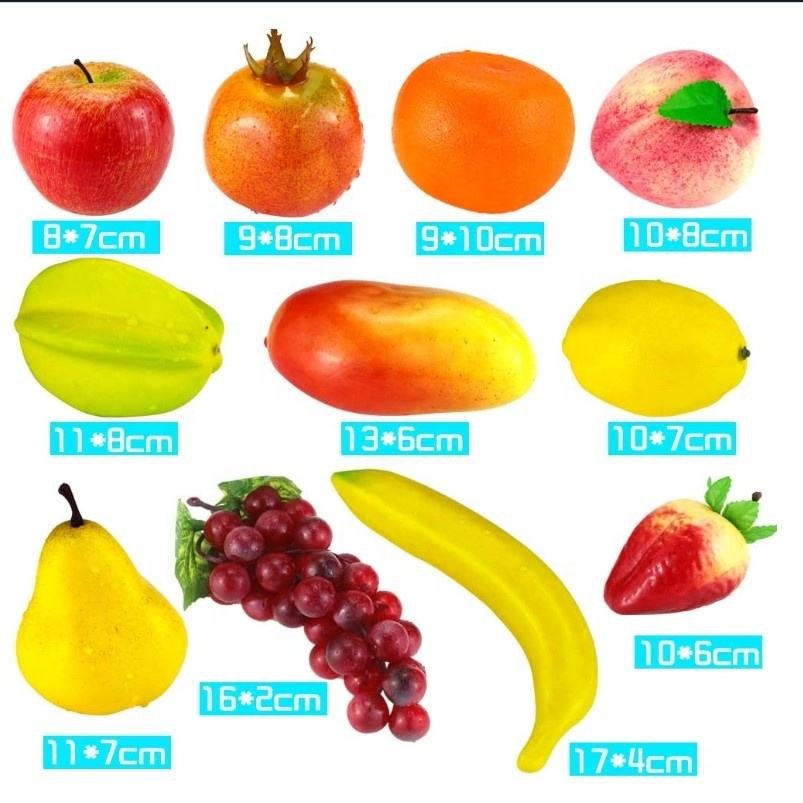 Decoration Artificial Fake Fruits Artificial Polyfoam Fruits