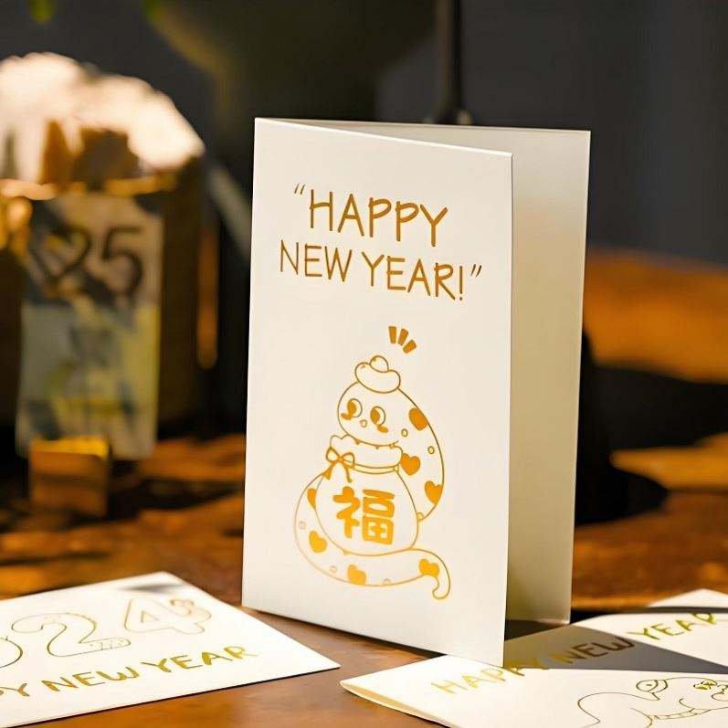 Custom Size Coated Biodegradable Handmade Paper Card for Business & Greeting with Writing Option for Personalized Expressions