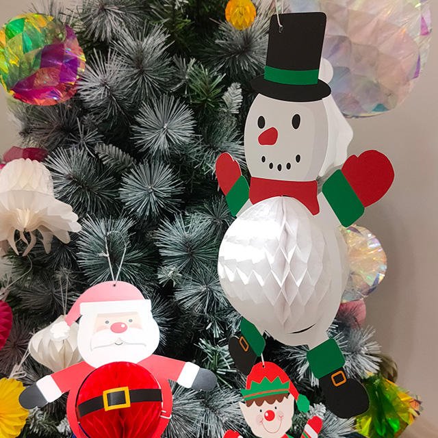 Craft Paper Christmas Decoration Supplies