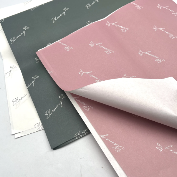 Customized 60g GSM Coated Paper Handmade Origami & Color Printing Customizable Colors Photo Frame Wrapping Tissue Paper